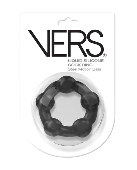 VERS Mobon Ball Cock Ring – Black by VERS product image