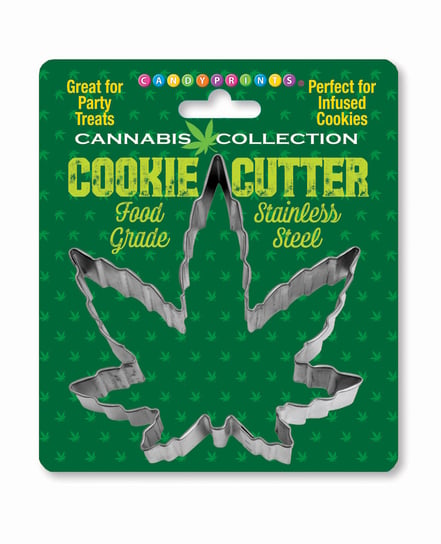 Cannabis Cookie Cutter by Candy Prints product image
