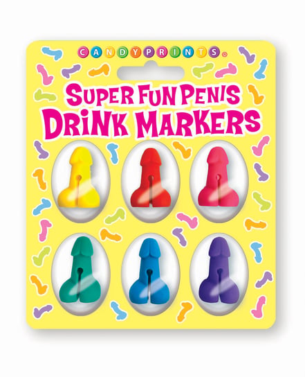 Super Fun Cocktail Markers – Set of 6 by Candy Prints product image