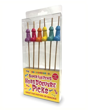 Super Fun Hor D’Oeuvre Picks – Set of 6 by Candy Prints product image