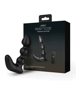 Nexus Bendz Bendable Prostate & Perineum Massager – Black by Nexus product image