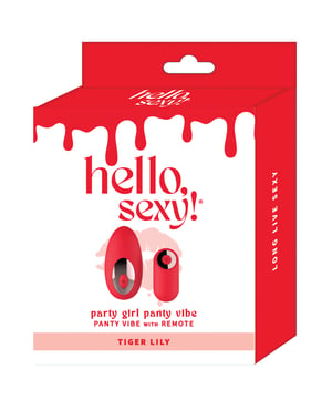 Hello Sexy! Party Girl Panty Vibe – Tiger Lily by Hello Sexy! product image