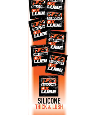 Ox Balls OXLube Thick Silicone Pack – Pack of 50 Sachets by Oxballs product image