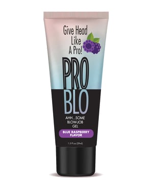 Pro Blo Oral Pleasure Gel – 1.5 oz Blue Raspberry by Pro Blo product image