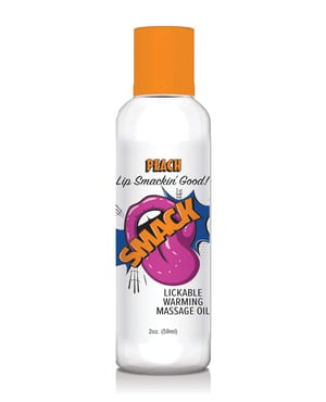 Smack Warming Massage Oil – 2 oz Strawberry by Smack product image