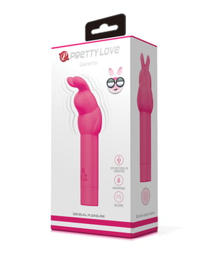 Pretty Love Gerardo Bunny Vibrator – Hot Pink by Pretty Love product image