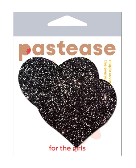 Pastease All Sparkle Heart – Black O/S by Pastease product image