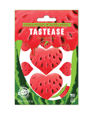 Pastease Tastease Edible Pasties & Pecker Wraps – Watermelon O/S by Pastease product image