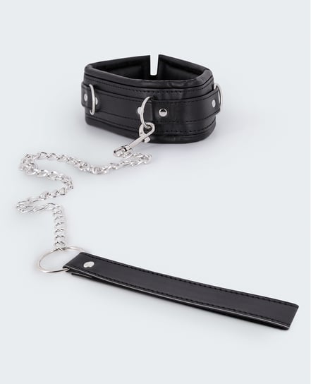 Lust PU Leather Collar & Leash – Black by Lust product image