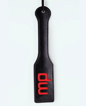 Lust PU Leather MP Paddle – Black by Lust product image