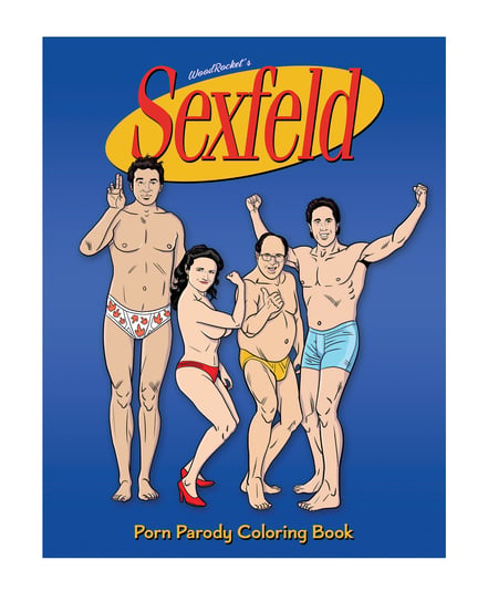 Wood Rocket Sexfeld Parody Coloring Book by Wood Rocket product image