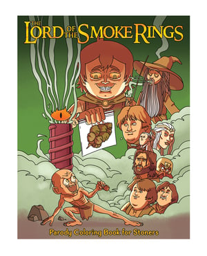 Wood Rocket The Lord of the Smoke Rings Coloring Book by Wood Rocket product image