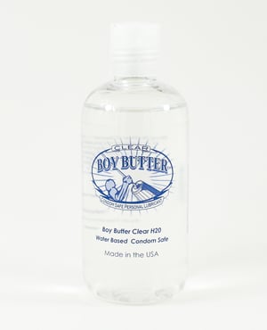 Boy Butter Clear – 8 oz Bottle by Boy Butter product image