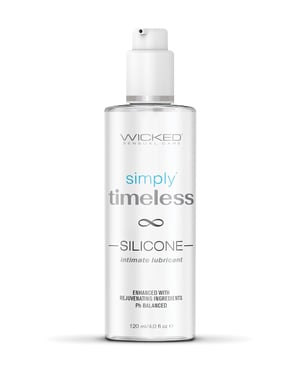 Wicked Sensual Care Simply Timeless Silicone Lubricant – 4 oz by Wicked Sensual Care product image