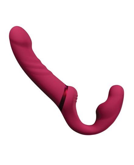 Lovense Lapis Vibrating Strapless Strap On – Pink by Lovense product image