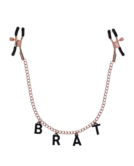 Sex & Mischief Brat Charmed Nipple Clamps by Brat product image