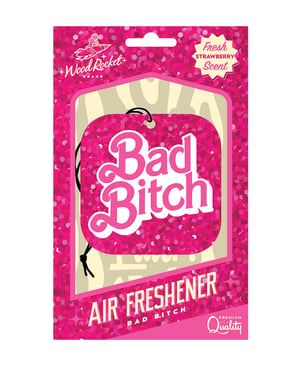 Wood Rocket Bad Bitch Air Freshener – Strawberry by Wood Rocket product image