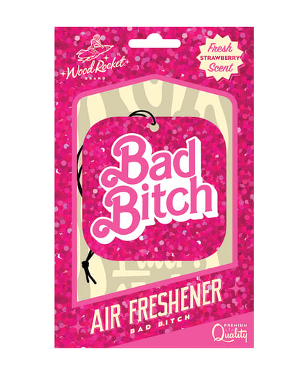 Wood Rocket Bad Bitch Air Freshener – Strawberry by Wood Rocket product image