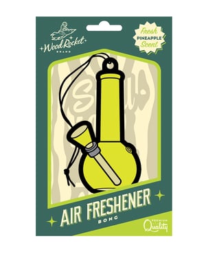 Wood Rocket Bong Air Freshener – Pineapple by Wood Rocket product image
