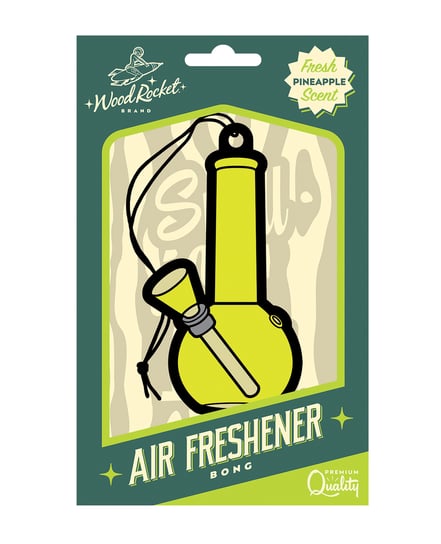 Wood Rocket Bong Air Freshener – Pineapple by Wood Rocket product image