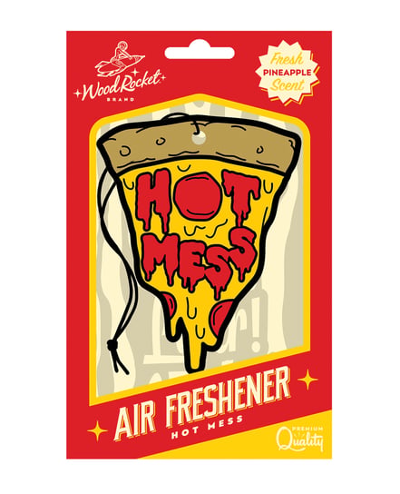 Wood Rocket Hot Mess Air Freshener – Pineapple by Wood Rocket product image