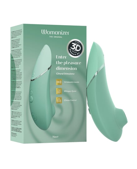 Womanizer Next 3D Climax Control Pleasure Air – Sage by Womanizer product image