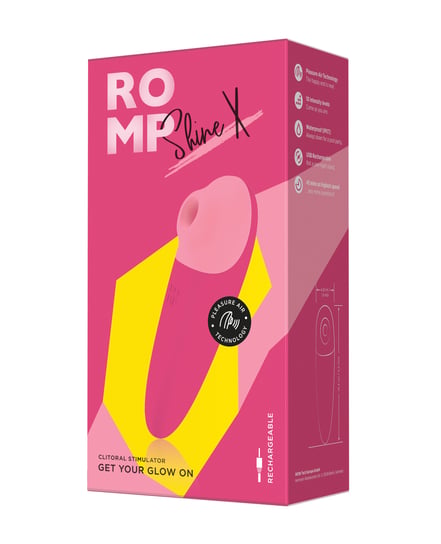 ROMP Shine X Clitoral Vibrator – Pink by ROMP product image
