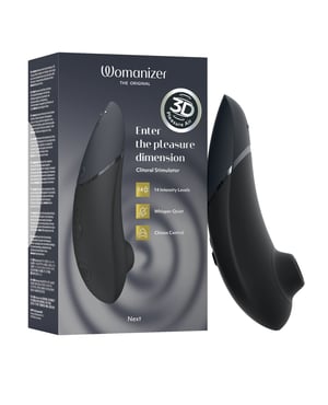 Womanizer Next 3D Climax Control Pleasure Air – Black by Womanizer product image