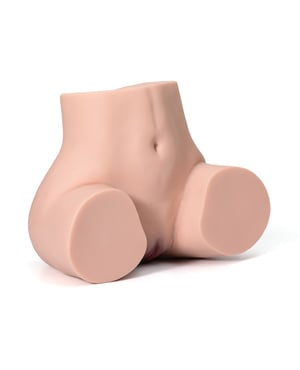 Peach Realistic Butt w/Vagina Anal Sex Doll Torso by Honey Play Box product image