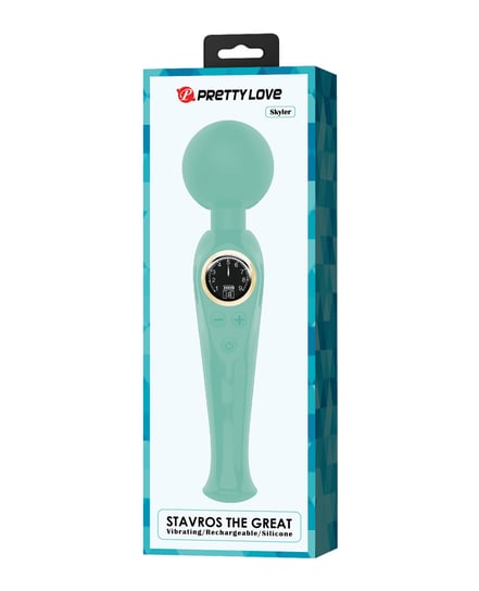 Pretty Love Skylar LED Digital Display Wand – Turquoise by Pretty Love product image