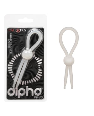 Alpha Liquid Silicone Lasso Cock Ring – Natural by Alpha Liquid Silicone product image