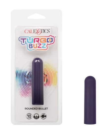 Turbo Buzz Rounded Bullet Stimulator – Purple by Turbo Buzz product image
