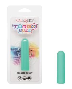 Turbo Buzz Rounded Bullet Stimulator – Green by Turbo Buzz product image