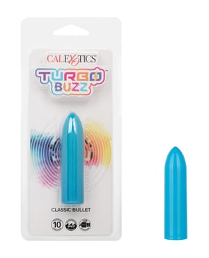Turbo Buzz Classic Bullet Stimulator – Blue by Turbo Buzz product image