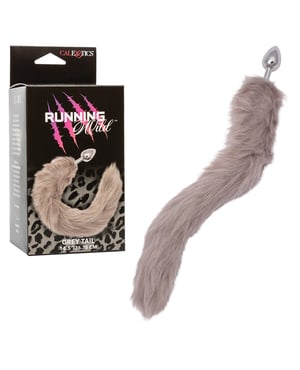 Running Wild Grey Tail Metallic Anal Probe by Running Wild product image