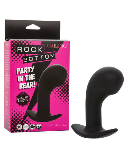 Rock Bottom Curved Prostate Probe – Black by Rock Bottom product image