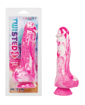 Twisted Love Twisted Silicone Dong – Pink by Twisted Love product image