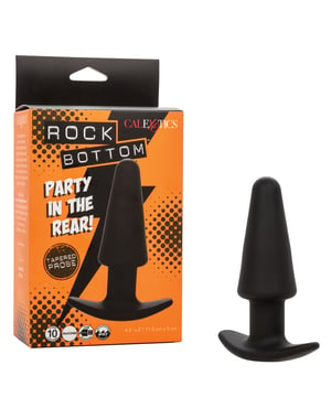 Rock Bottom Tapered Anal Probe – Black by Rock Bottom product image