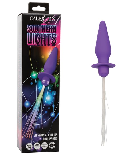 Southern Lights Rechargeable Vibrating Light Up Anal Probe – Purple by Southern Lights product image