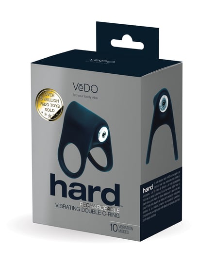 VeDo Hard Rechargeable C-Ring – Black by Hard product image