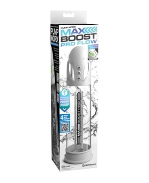 Pump Worx Max Boost Pro – White/Clear by Pump Worx product image