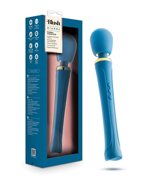 Blush Dianna Wand Massager – Teal by Blush Novelties product image