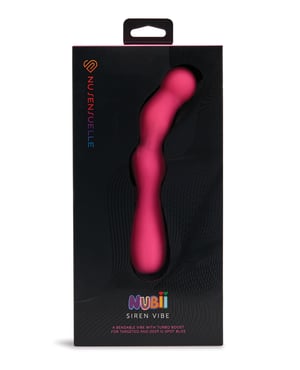 Nu Sensuelle Siren Nubii G-Spot Vibe w/Hinge – Pink by Nu Sensuelle product image