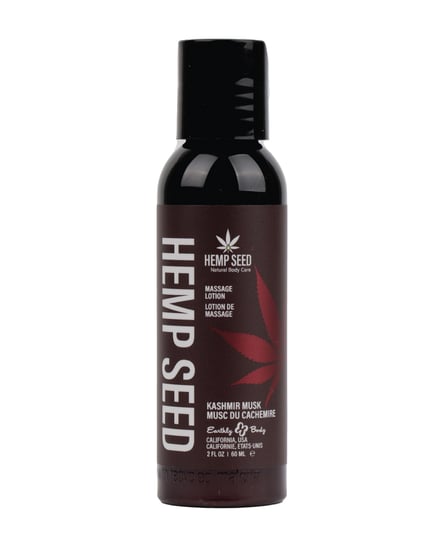 Earthly Body Hemp Seed Massage Lotion – 2 oz Kashmir Musk by Earthly Body product image