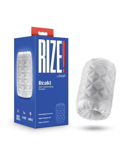Blush Rize Self Lubricating Stroker – Reakt by Rize product image