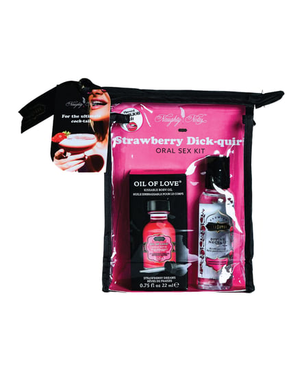 Kama Sutra Strawberry Dick-Quiri Flavored Oral Sex Kit by Kama Sutra product image