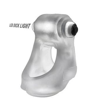 Oxballs Glowsling Cock Sling – LED Clear Ice by Oxballs product image