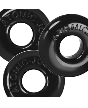 Oxballs Ringer Max 3 Pack Cockrings – Black by Oxballs product image