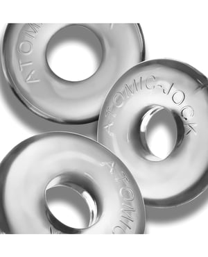 Oxballs Ringer Max 3 Pack Cockrings – Clear by Oxballs product image