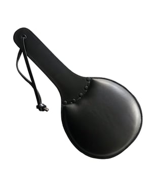 Rouge Leather Padded Ping Pong Paddle – Black by Rouge product image